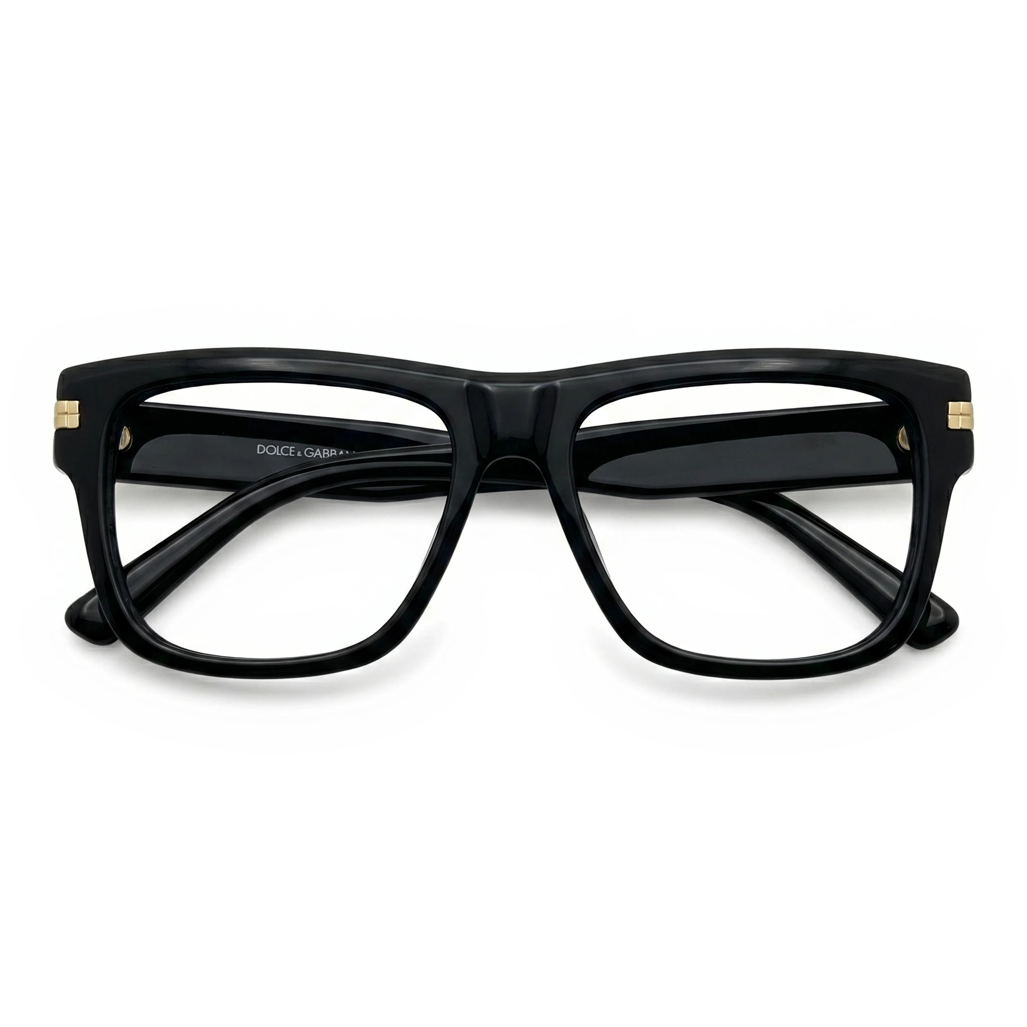 Bloc Black Square Eyeglasses