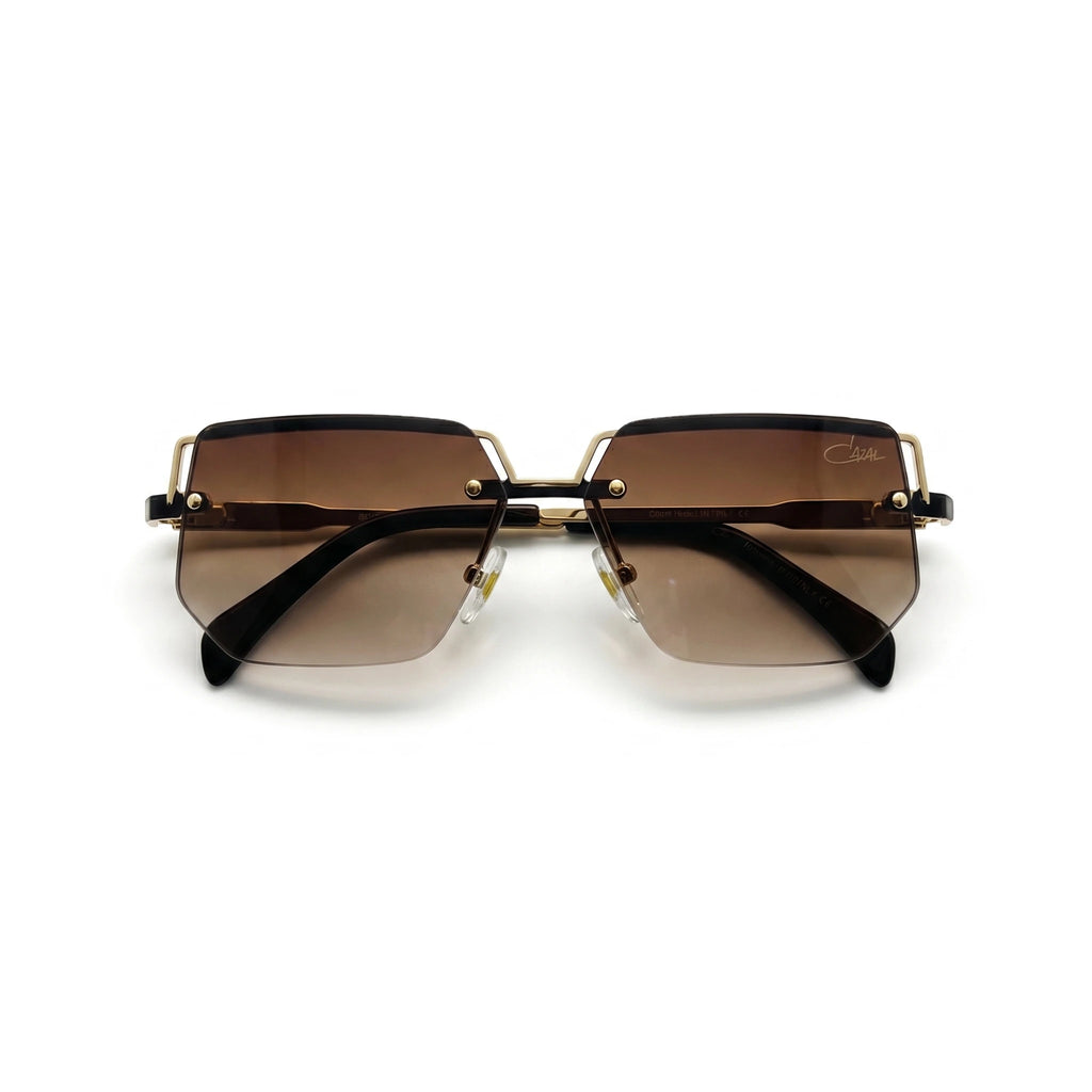 Quinn Gold Square Sunglasses