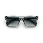 Stern Gray Square Sunglasses