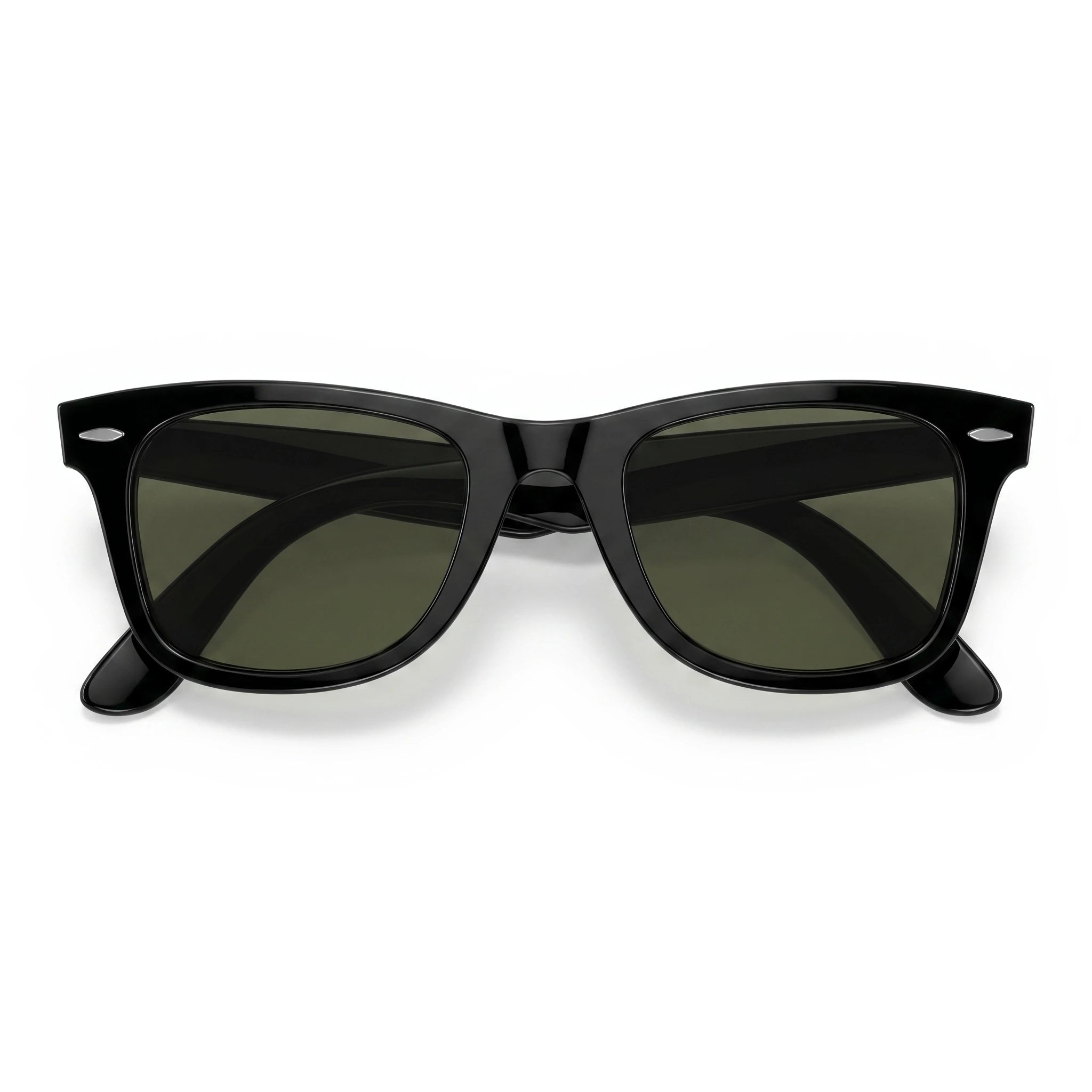 Dune Black Wayfarer Sunglasses