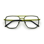 Cord Green Aviator Eyeglasses