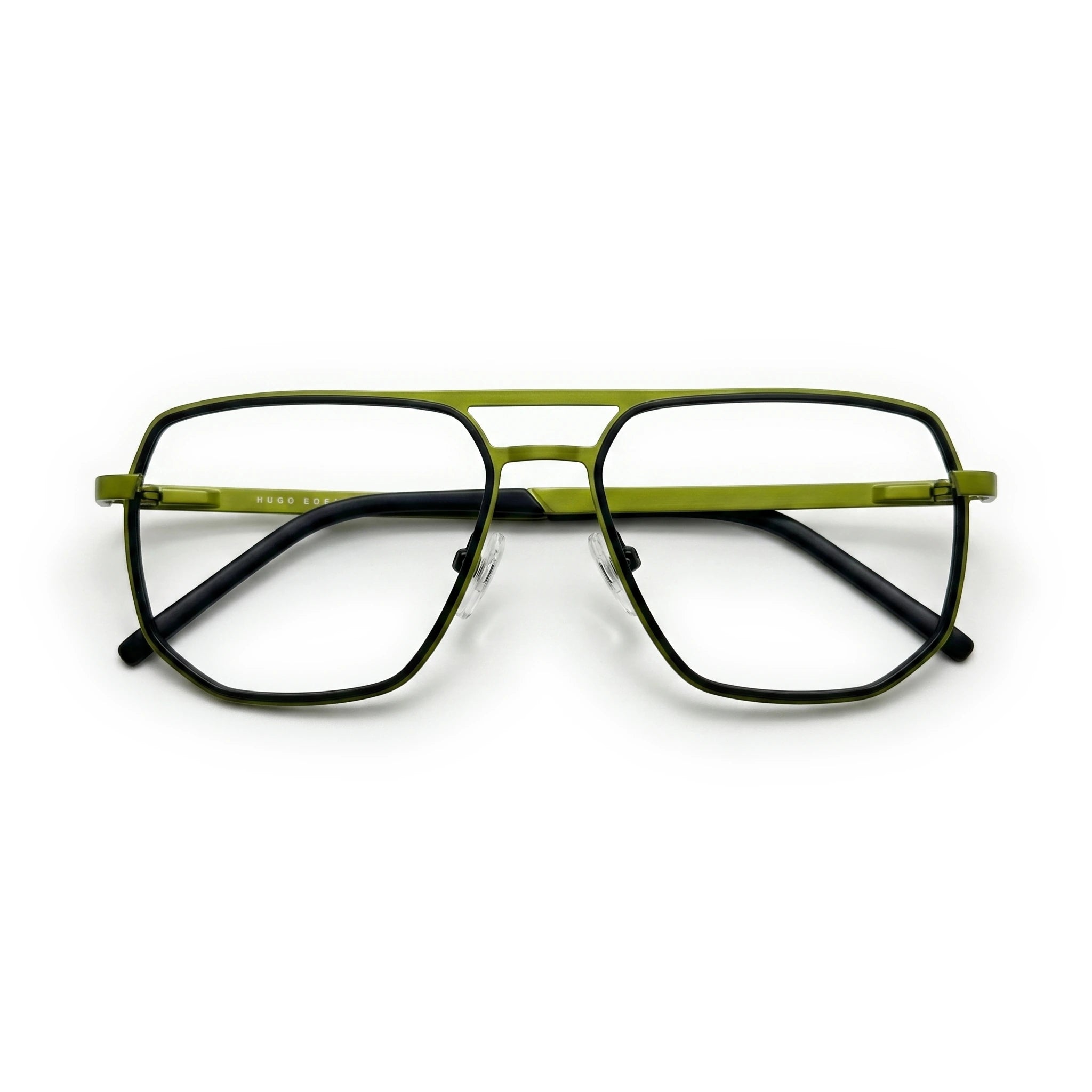 Cord Green Aviator Eyeglasses