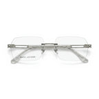 Wisp Silver Rectangle Eyeglasses