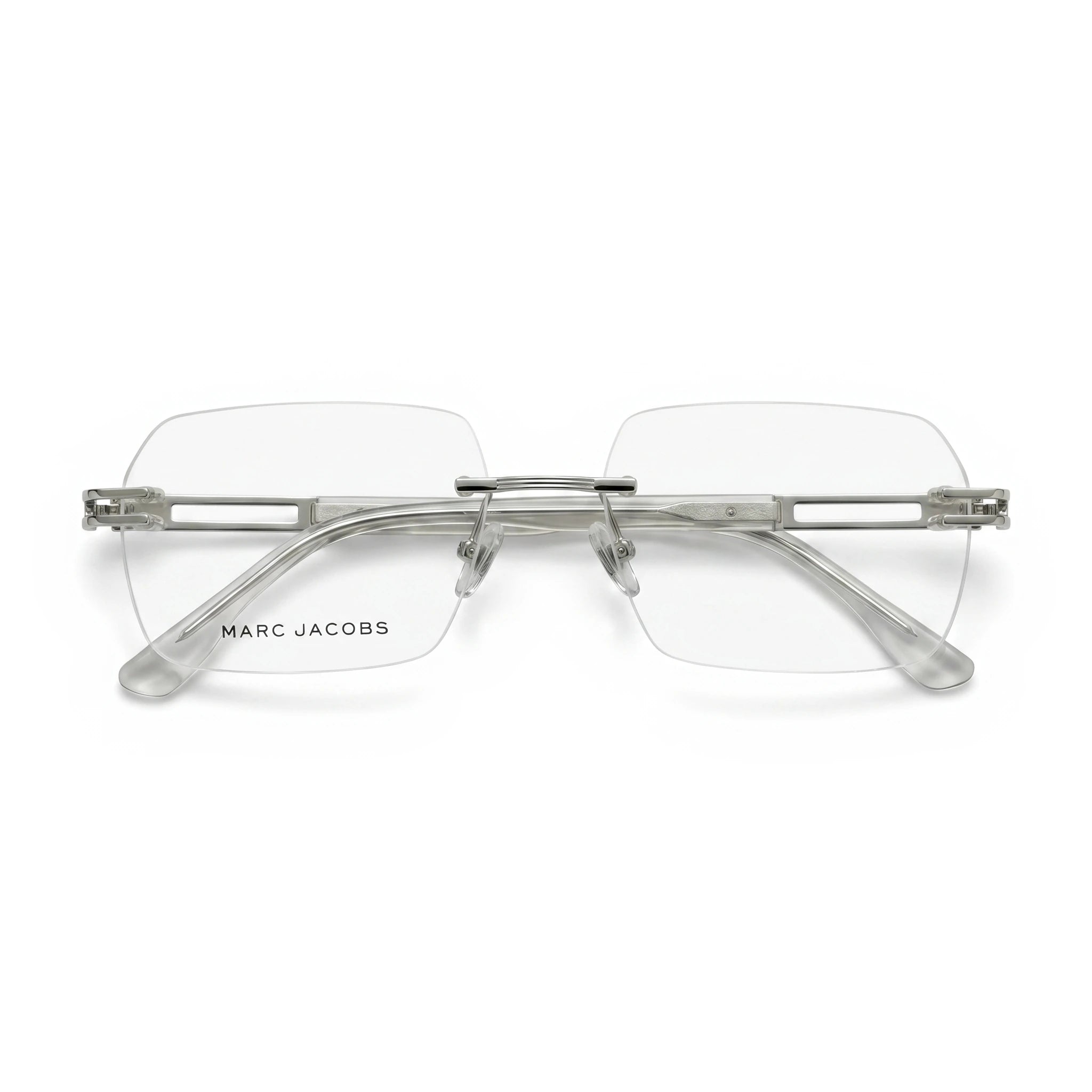 Wisp Silver Rectangle Eyeglasses