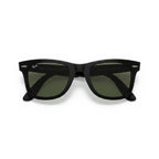 Ridge Black Wayfarer Sunglasses