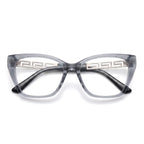 Lune Clear Cat Eye Eyeglasses folded