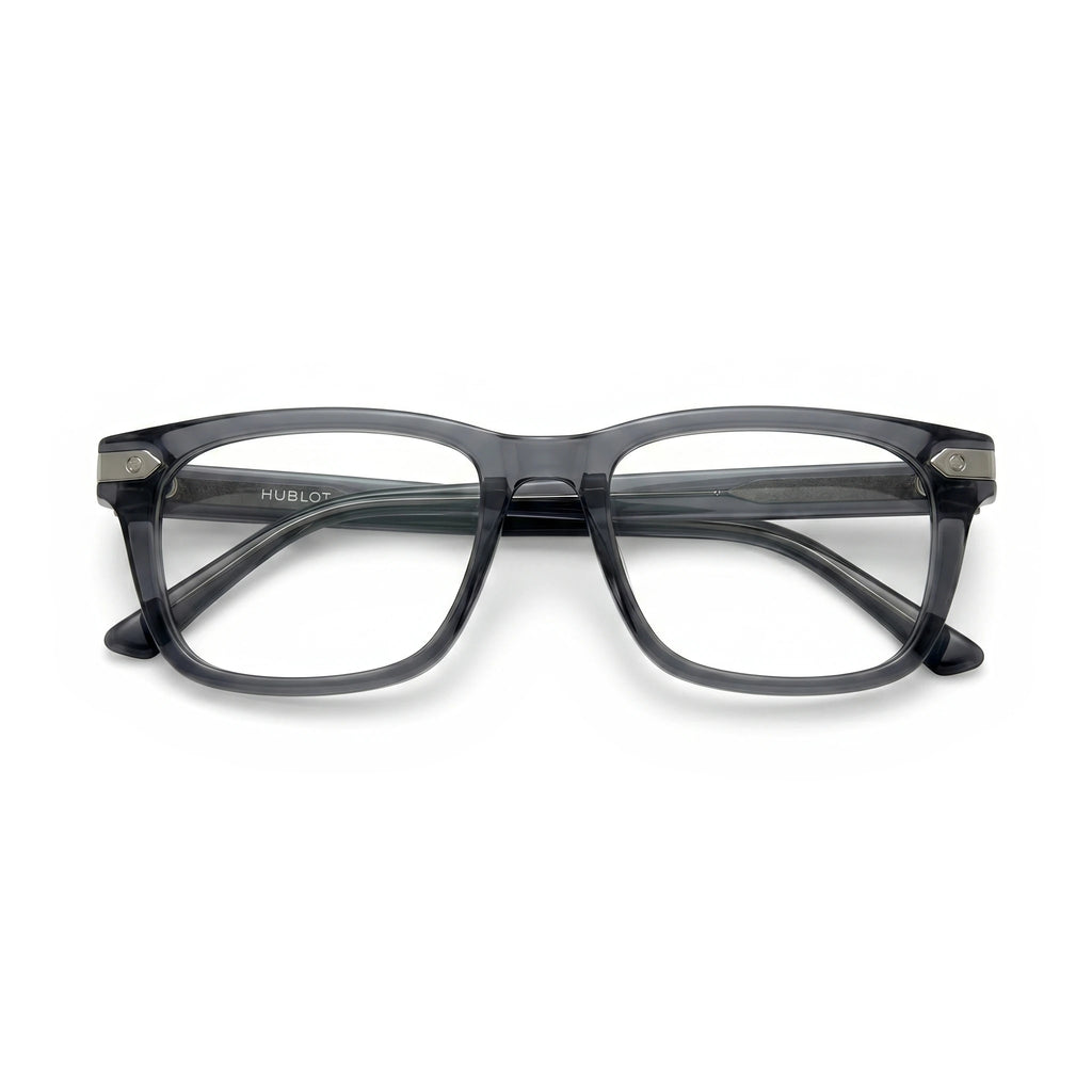 Dusk Gray Rectangle Eyeglasses