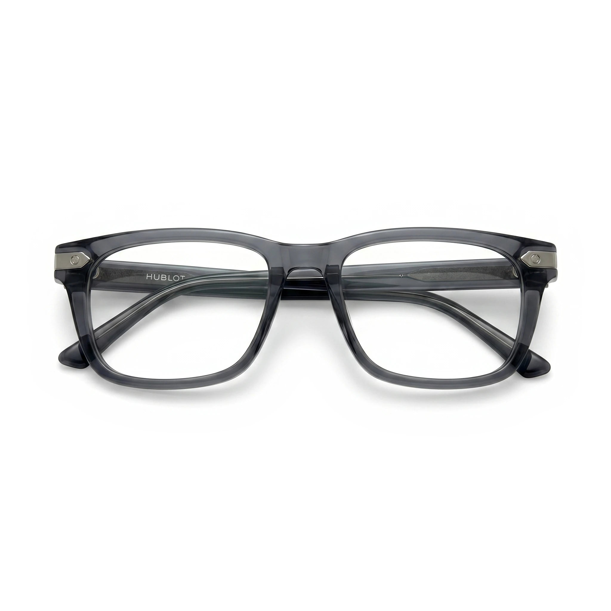 Dusk Gray Rectangle Eyeglasses