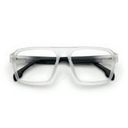 Blok Transparent Rectangle Eyeglasses