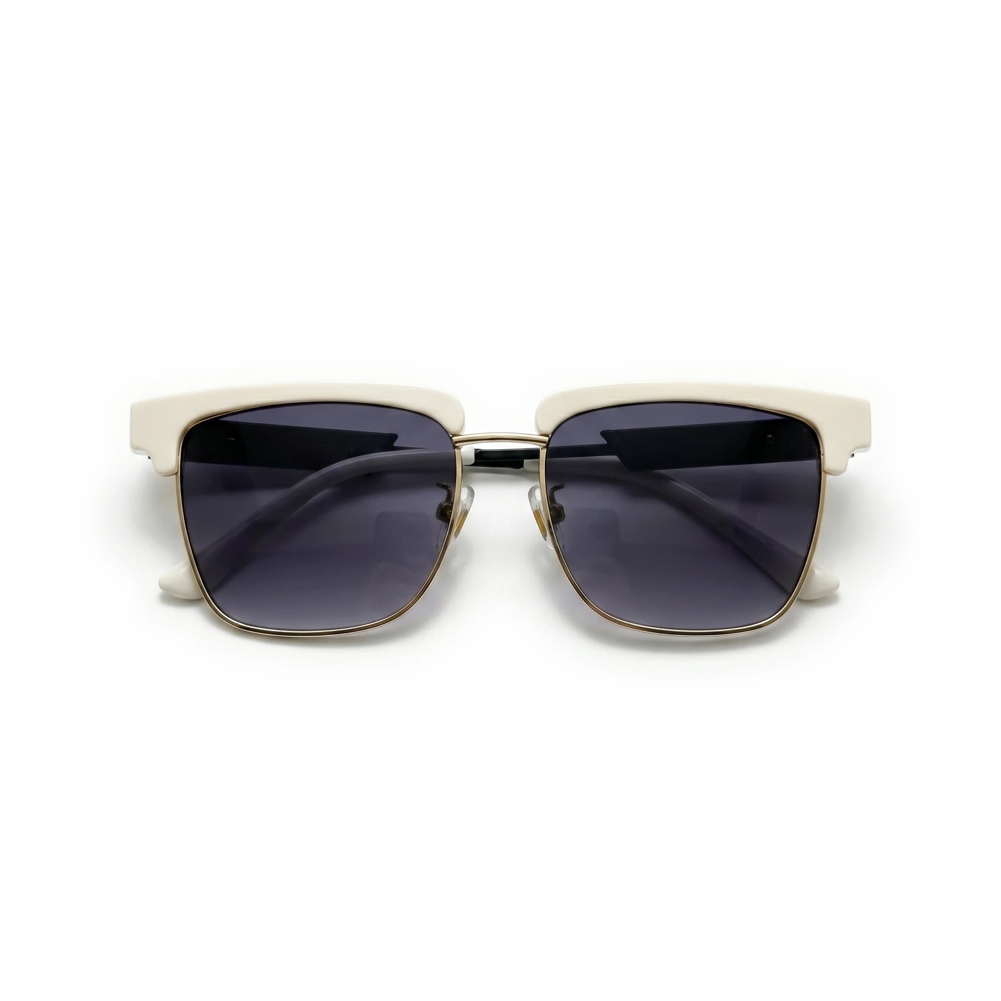 Vox White Square Sunglasses