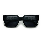 Stark Black Square Sunglasses