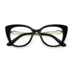 Vesper Golden black Cat Eye Eyeglasses