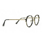 Ardell Tortoise Round Eyeglasses folded