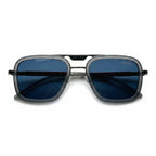 Beacon Black Square Sunglasses