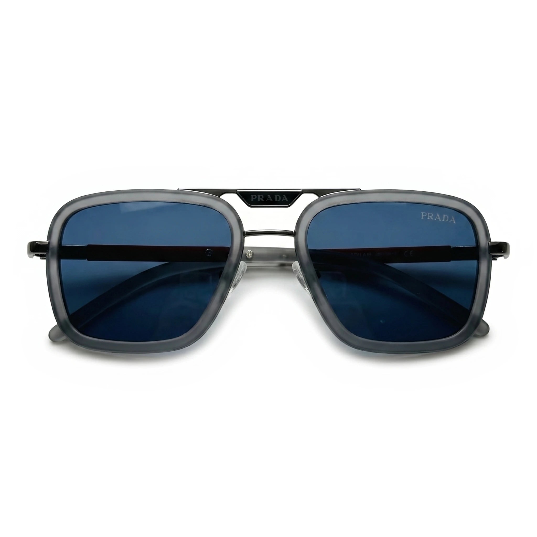 Beacon Black Square Sunglasses