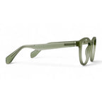 Olivaro Olive Round Eyeglasses folded