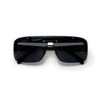 Knox Black Rectangle Sunglasses