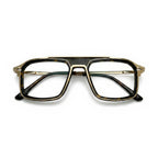 Glint Gold Tortoise Rectangle Eyeglasses
