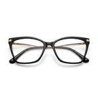 Cove Black Cat Eye Eyeglasses folded