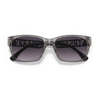 Iron Gray Square Sunglasses