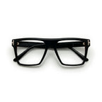 Vault Black Square Eyeglasses