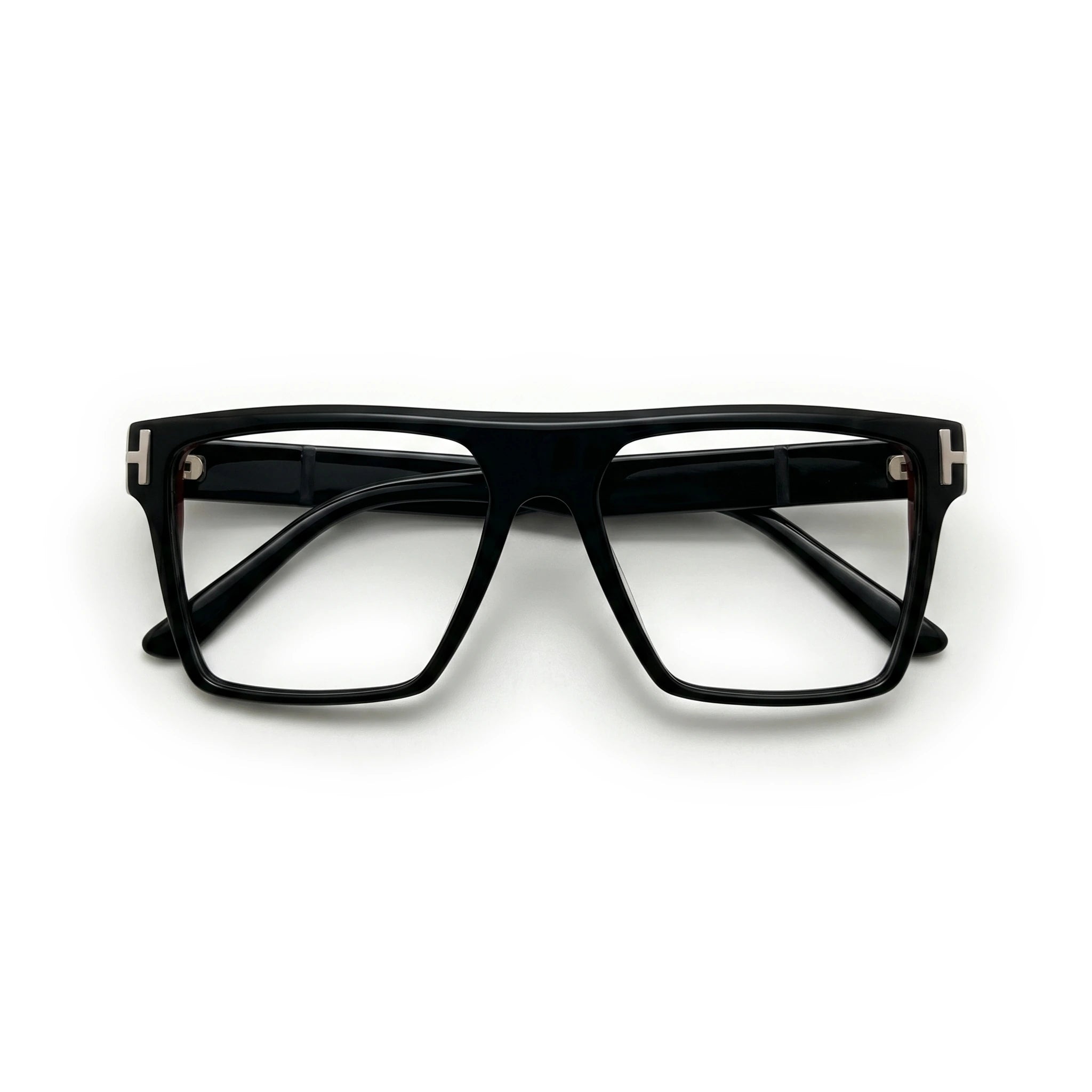 Vault Black Square Eyeglasses