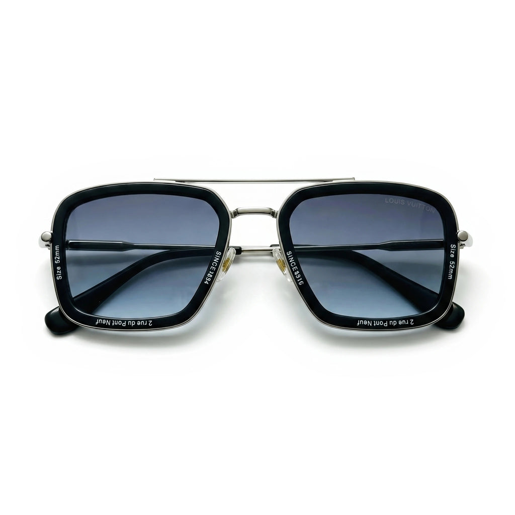 Cruise Silver Square Sunglasses