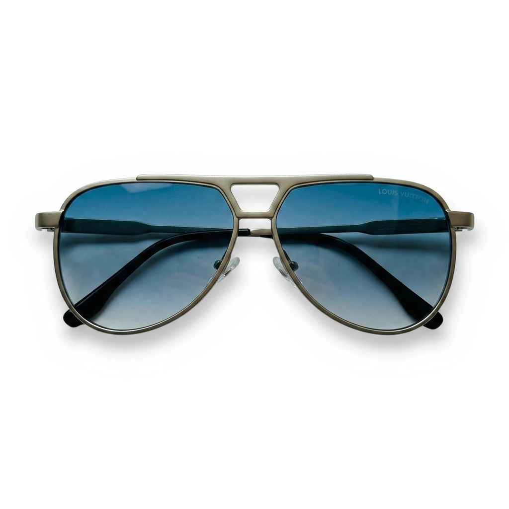 Dash Silver Aviator Sunglasses