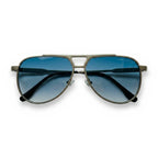 Dash Silver Aviator Sunglasses