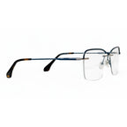 Aurenis Gold Rectangle Eyeglasses folded