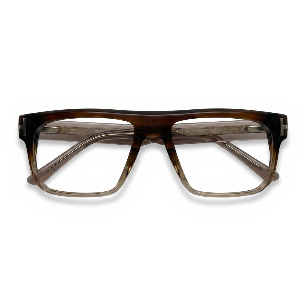 Rook Brown Rectangle Eyeglasses