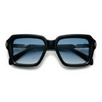 Slate Black Square Sunglasses