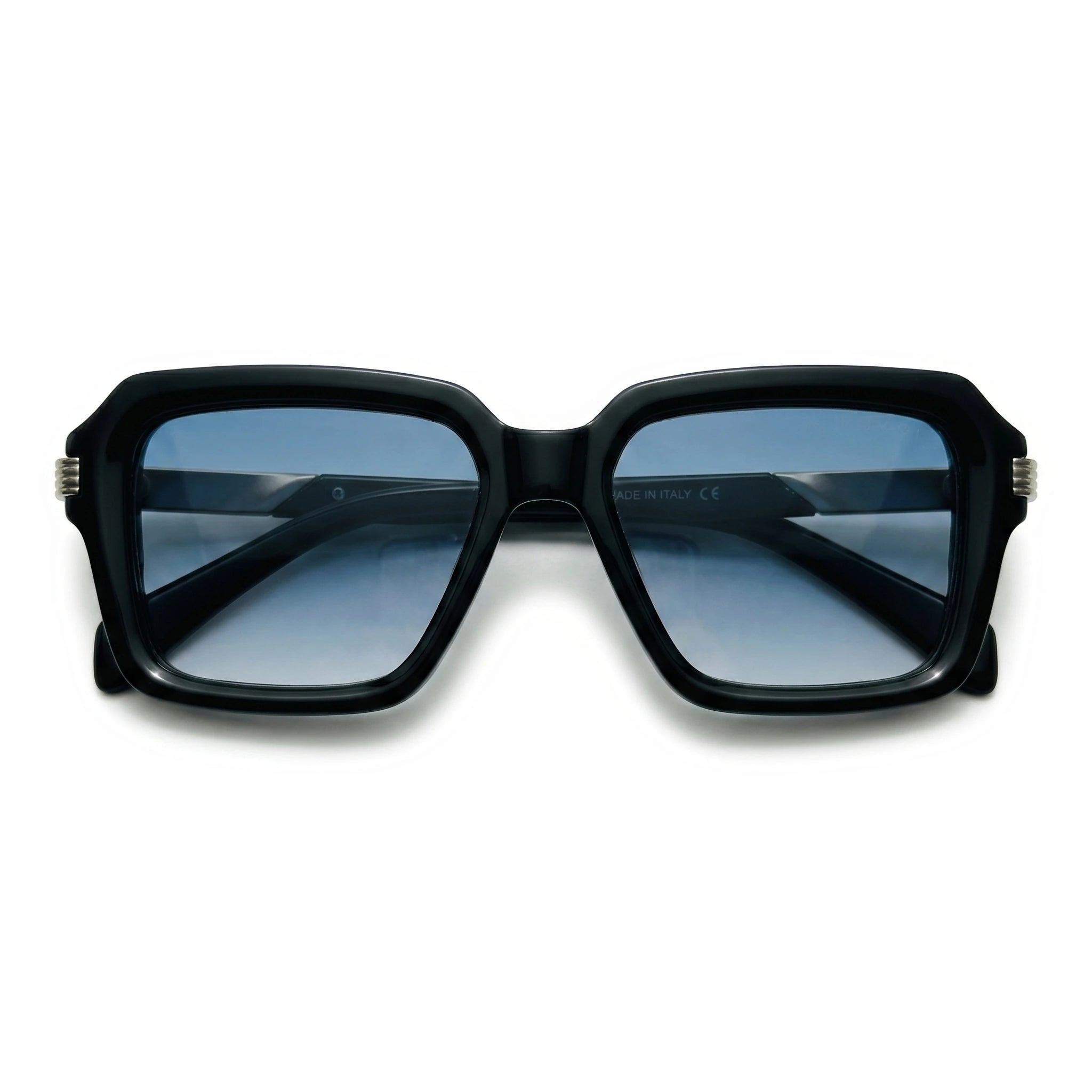 Slate Black Square Sunglasses