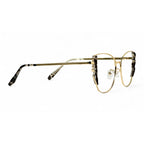 Feriva Black Cat Eye Eyeglasses folded