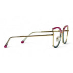 Meriva Pink Cat Eye Eyeglasses folded