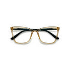 Brace Beige Square Eyeglasses