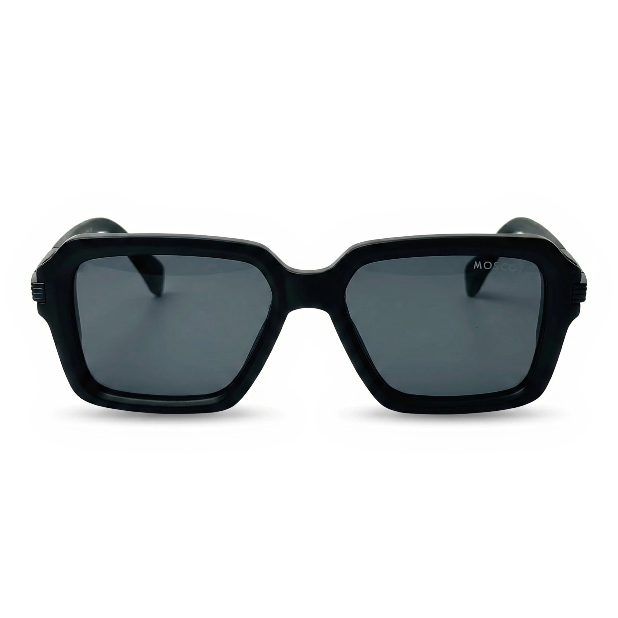 Slate Black Square Sunglasses