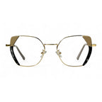 Elaris Brown Square Eyeglasses front view