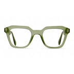 Celvoro Olive Rectangle Eyeglasses front view