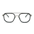 Volt Black Square Eyeglasses