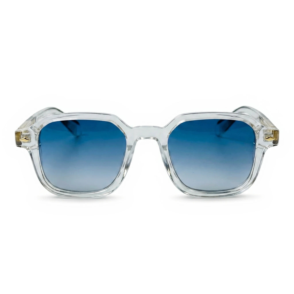 Cole Clear Square Sunglasses