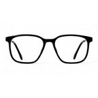 Fendrel Black Rectangle Eyeglasses front view