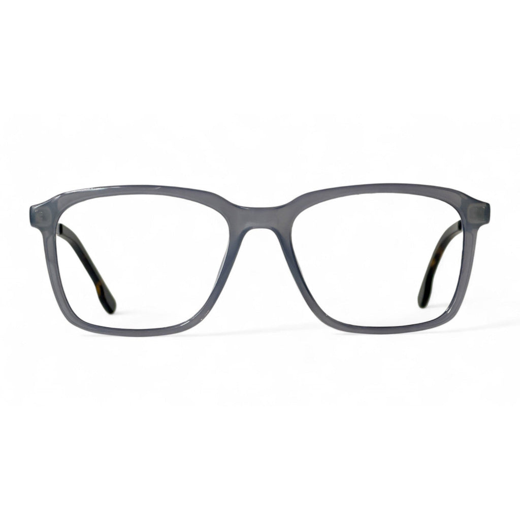 Ternil Gray Rectangle Eyeglasses front view