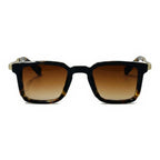 Surge Brown Square Sunglasses