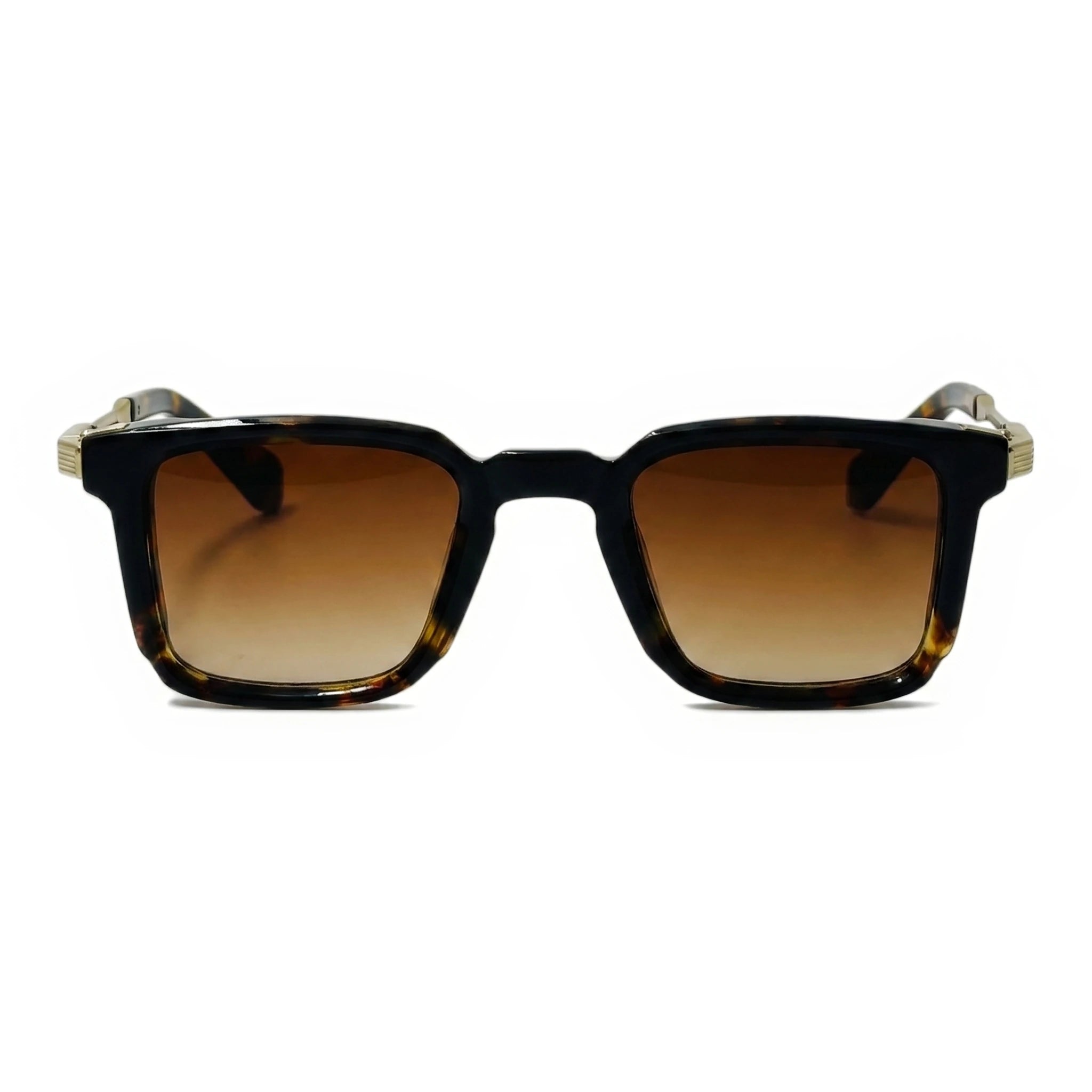 Surge Brown Square Sunglasses