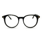 Holm Brown Round Eyeglasses