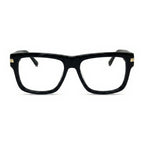 Bloc Black Square Eyeglasses