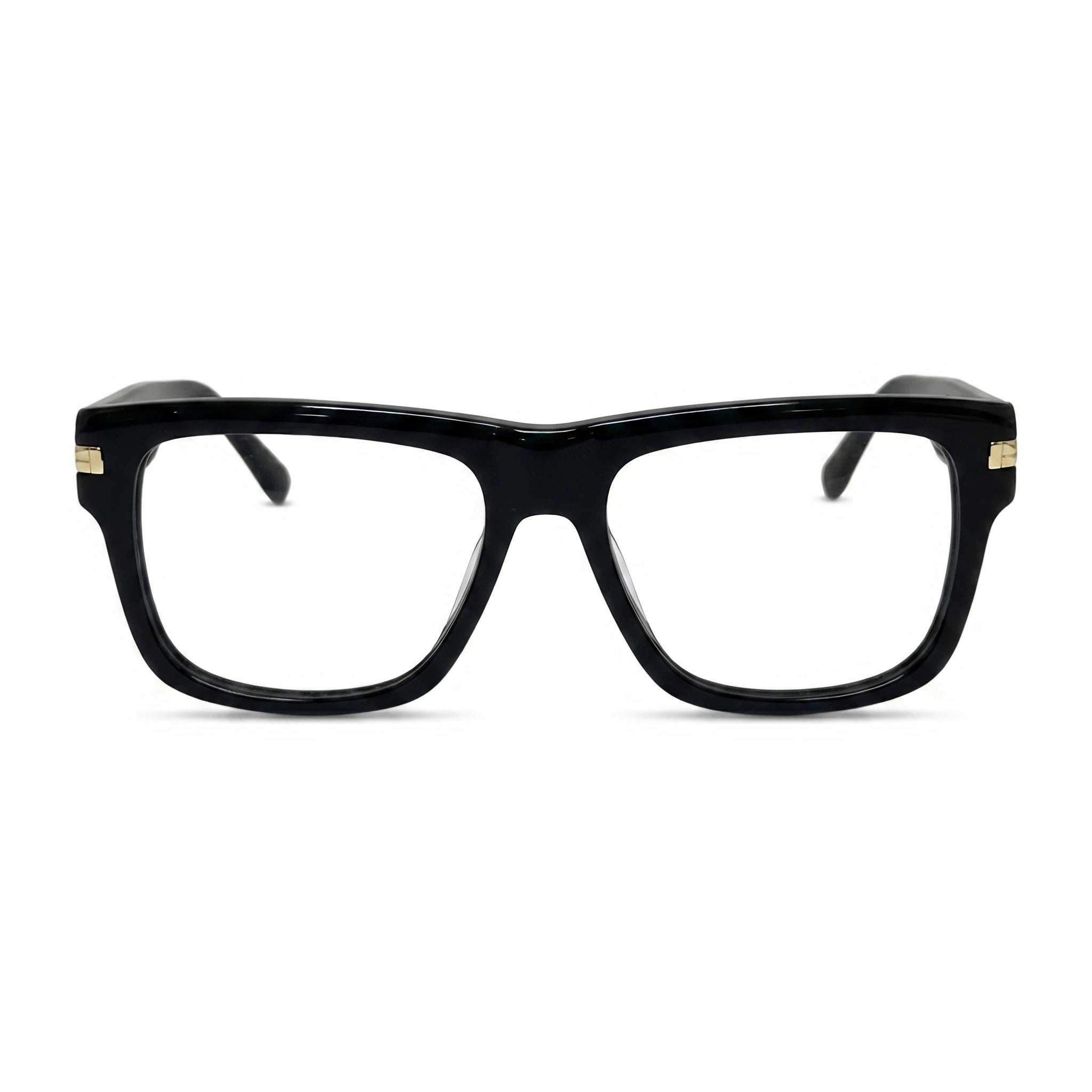 Bloc Black Square Eyeglasses