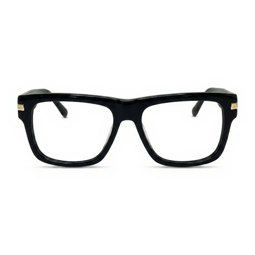 Bloc Black Square Eyeglasses