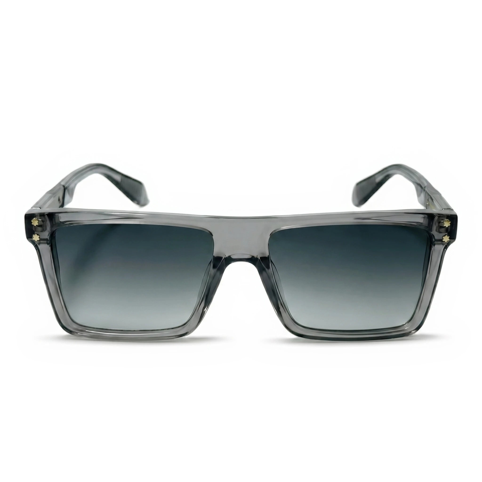 Stern Gray Square Sunglasses
